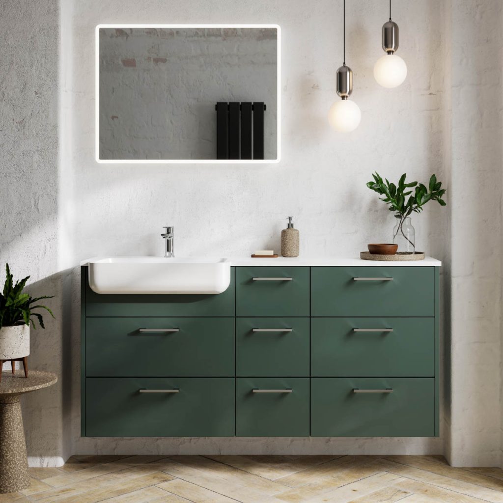Modern bathroom installation